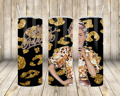 Coffee Addict Tumbler Design (3pcs)