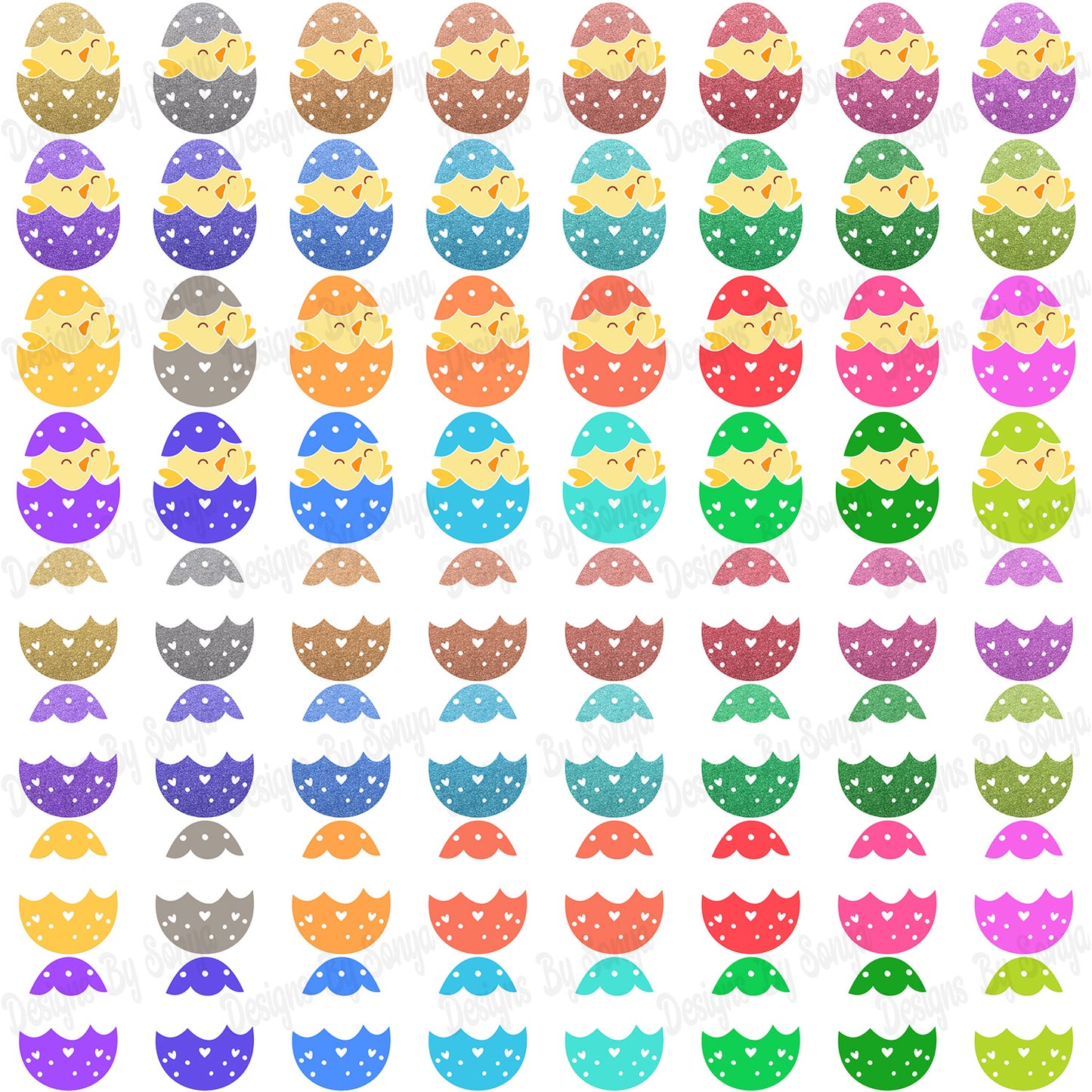 Chick & Egg Digital Elements