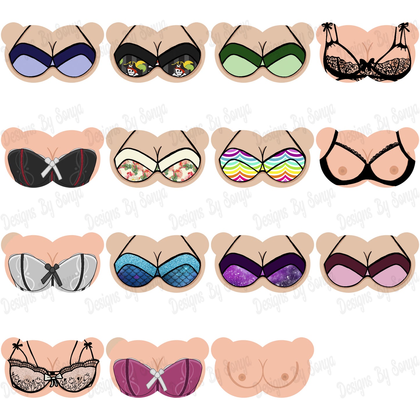 Boob Design Pack 1
