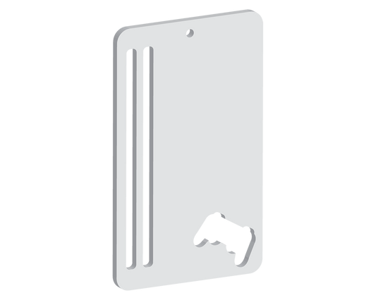 Game Pad Shaped Bank Note Holding Tag