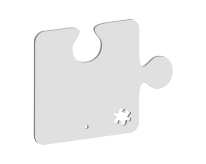 150mm Corner Puzzle Piece with Stand