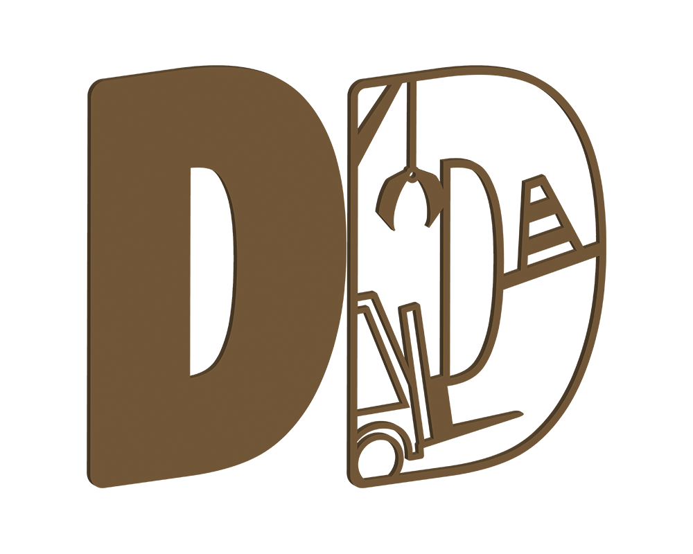 MDF Construction Themed Letters
