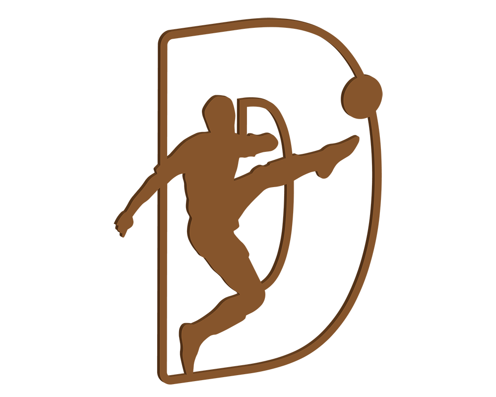 MDF Footballer Themed Letters