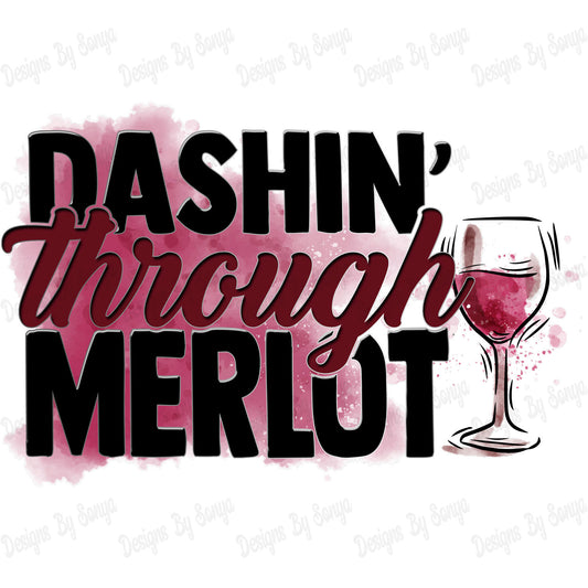 Dashin' Through Merlot