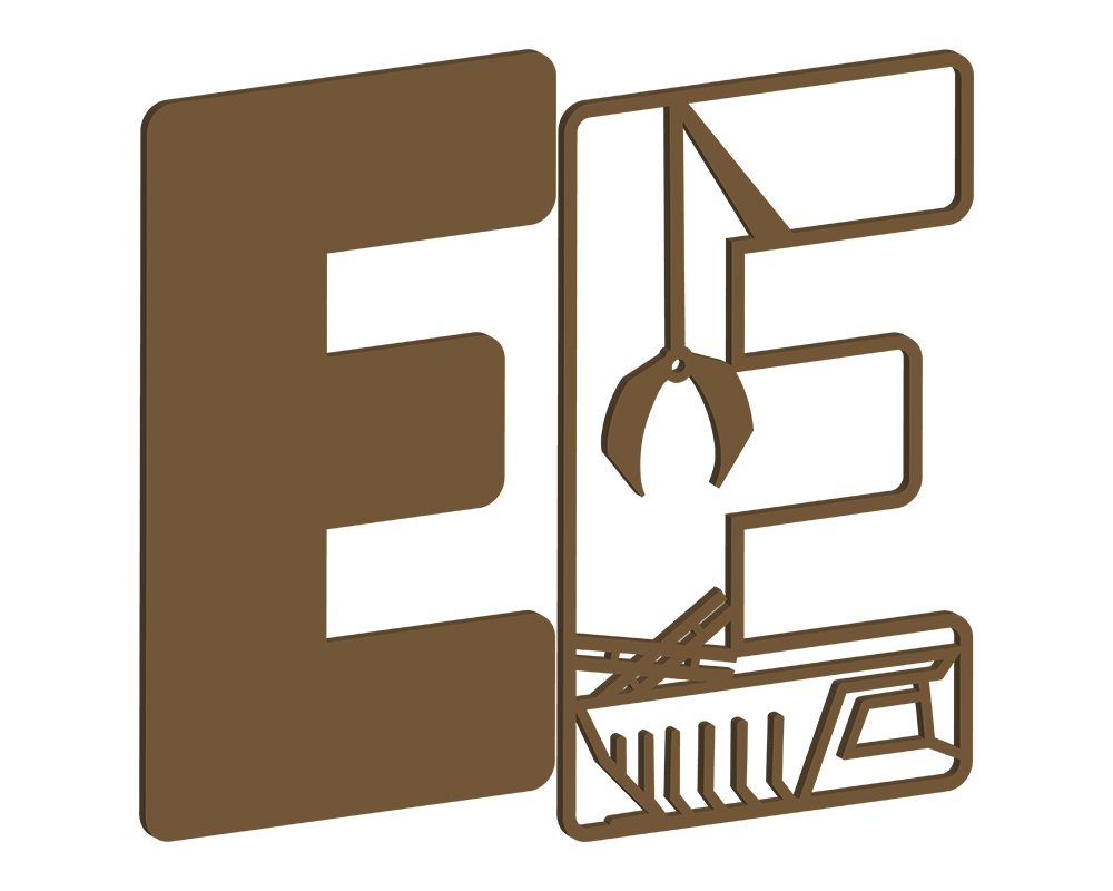 MDF Construction Themed Letters