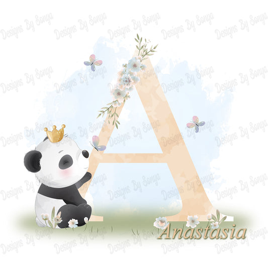 Panda Alphabet Set
