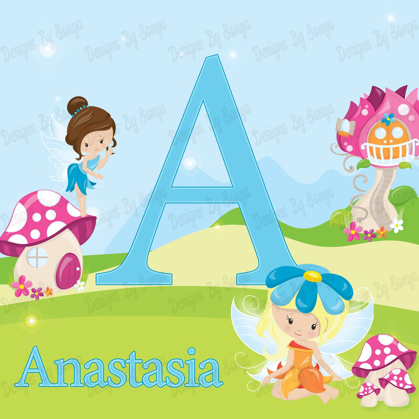 Fairy Alphabet Set