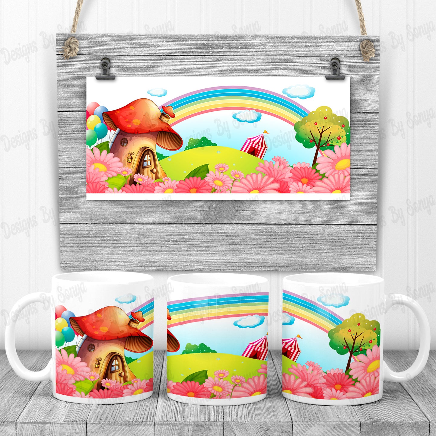 Children Mug and Coaster Set 1
