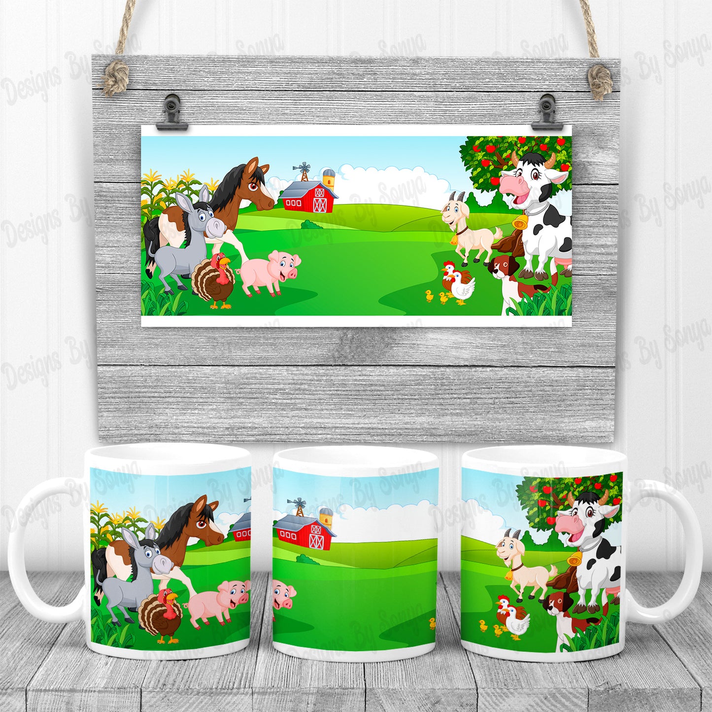 Children Mug and Coaster Set 1