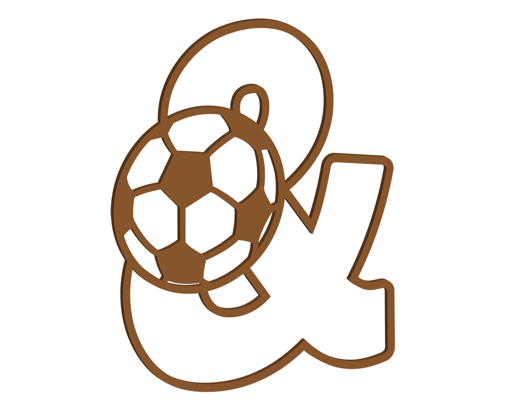 MDF Footballer Themed Letters