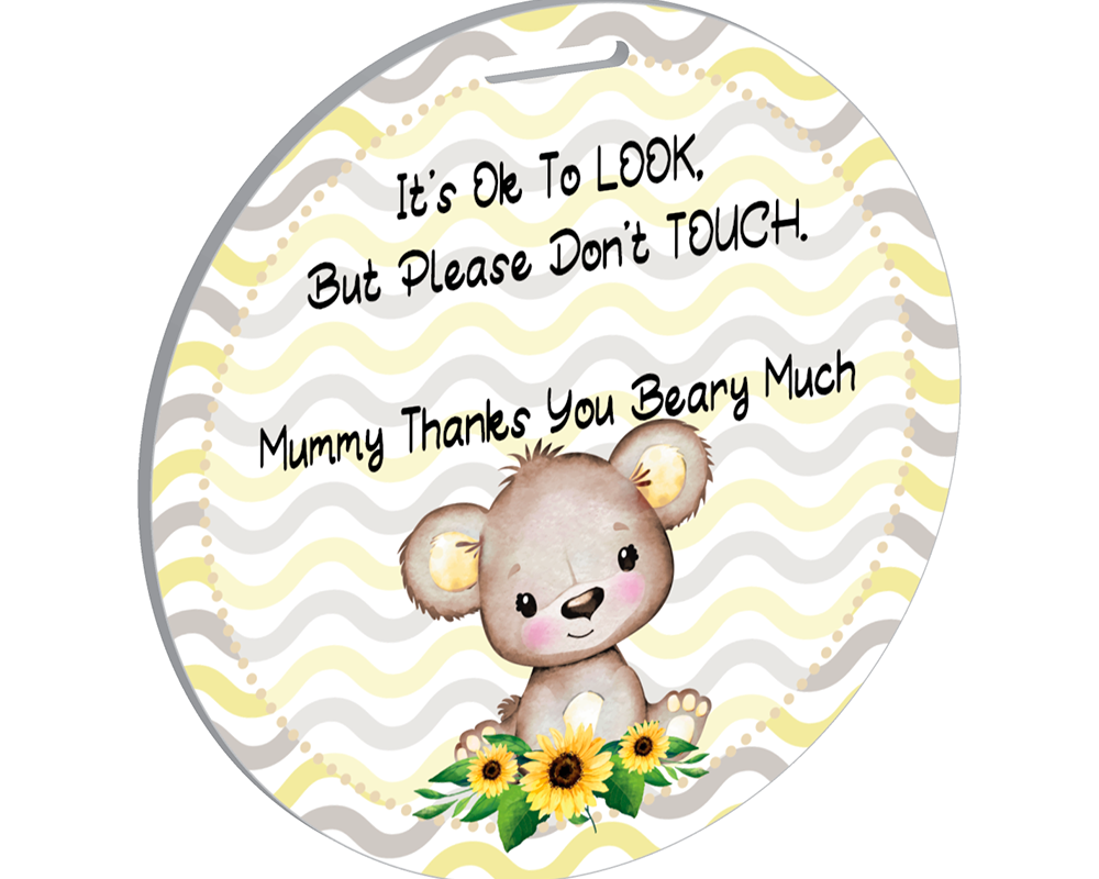 Circular Luggage Tag