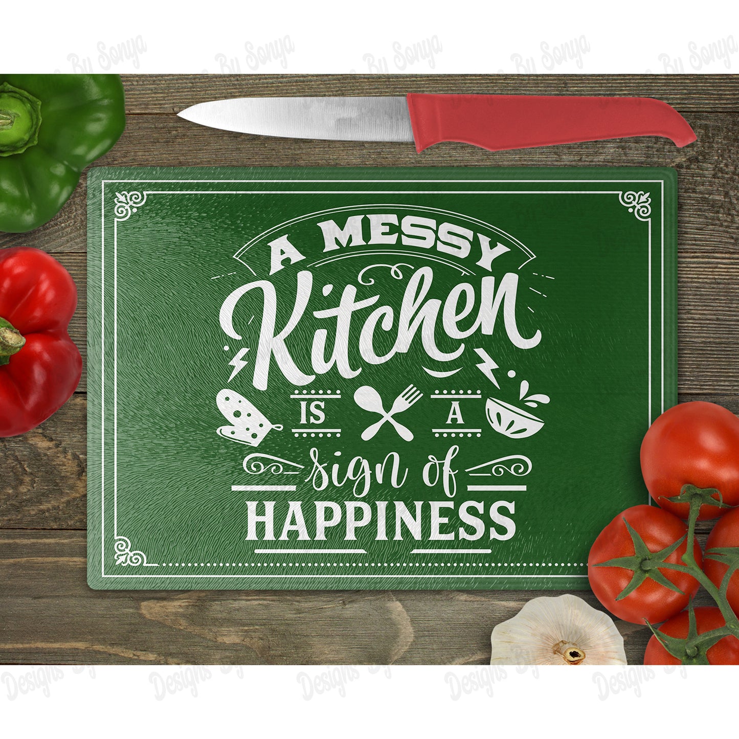 A Messy Kitchen Is A Sign Of Happiness