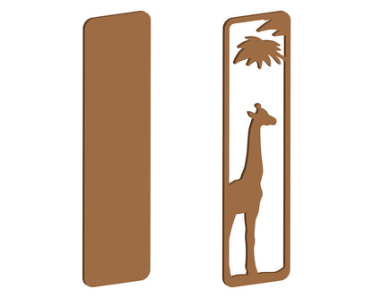 MDF Safari Themed Letters