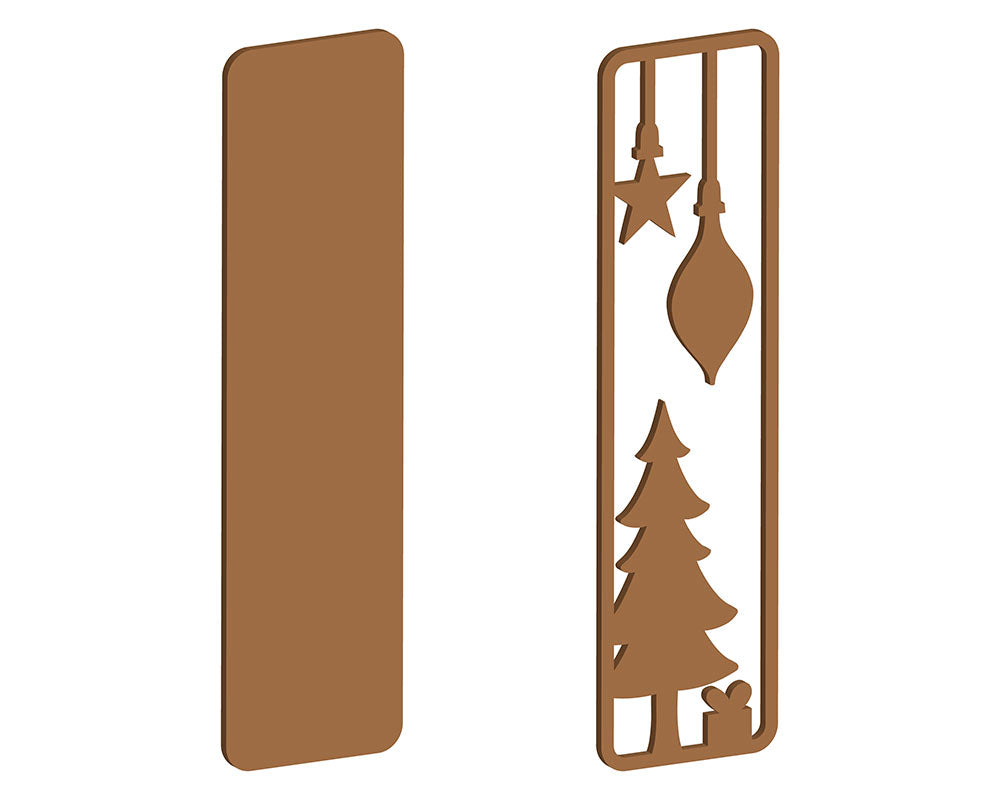MDF Christmas Themed Letters