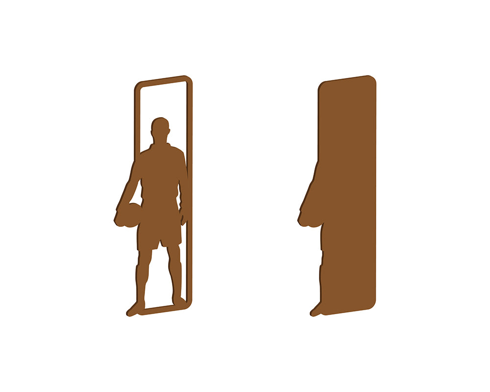 MDF Footballer Themed Letters