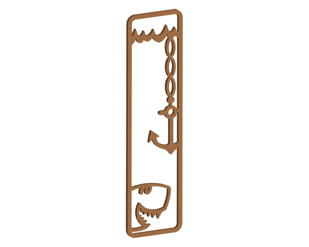 MDF Pirate Themed Letters