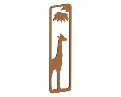 MDF Safari Themed Letters