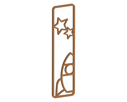 MDF Space Themed Letters
