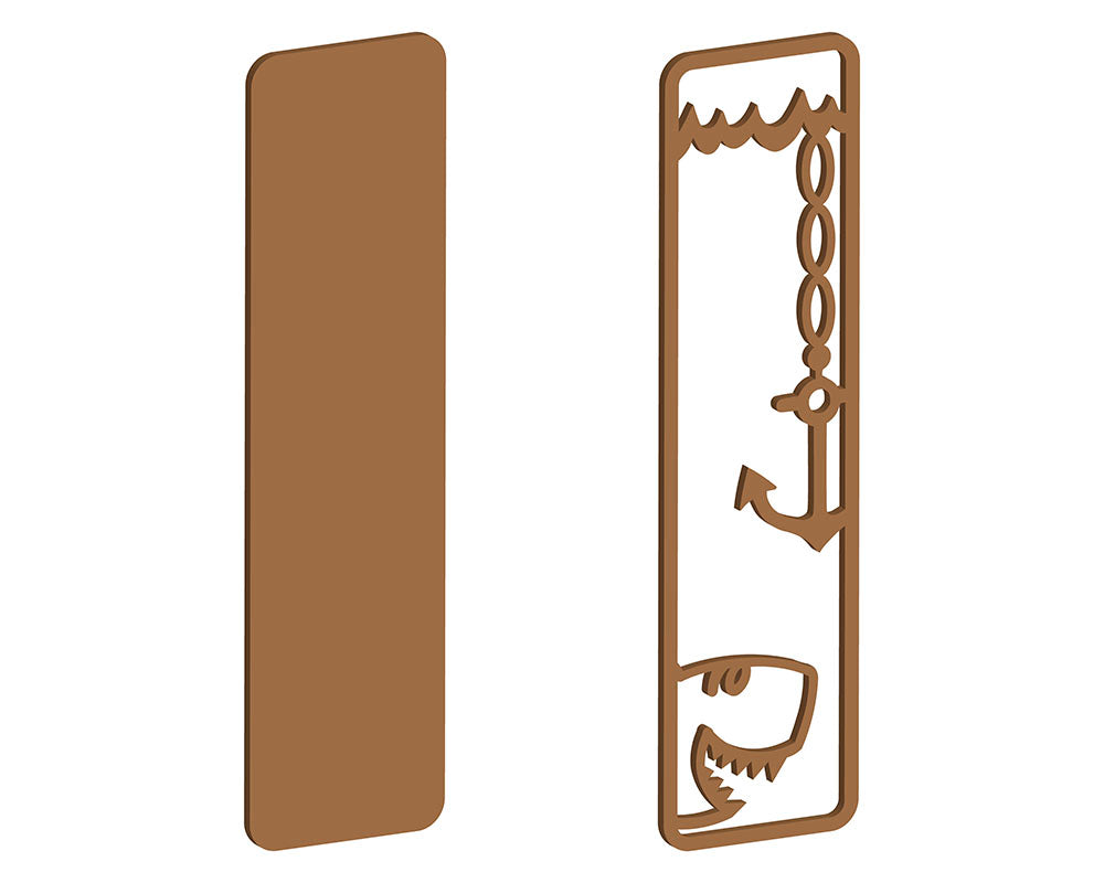 MDF Pirate Themed Letters
