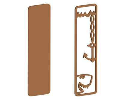 MDF Pirate Themed Letters