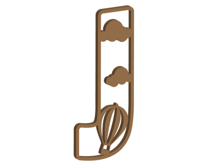 Hot Air Balloon Themed Letters
