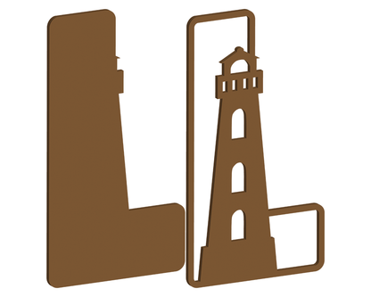 MDF Nautical Themed Letters (A-M)