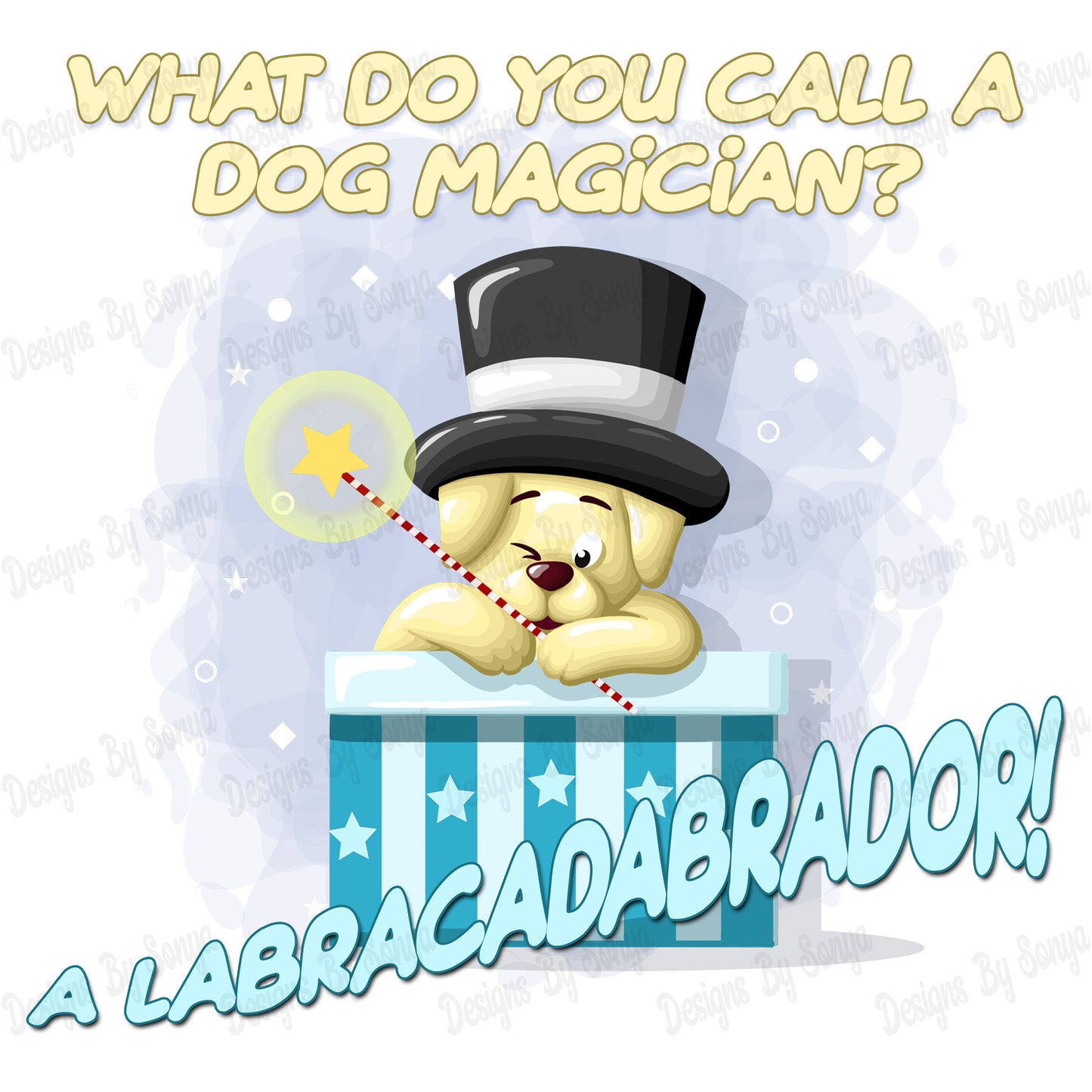 What Do You Call A Dog Magician?