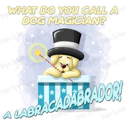 What Do You Call A Dog Magician?