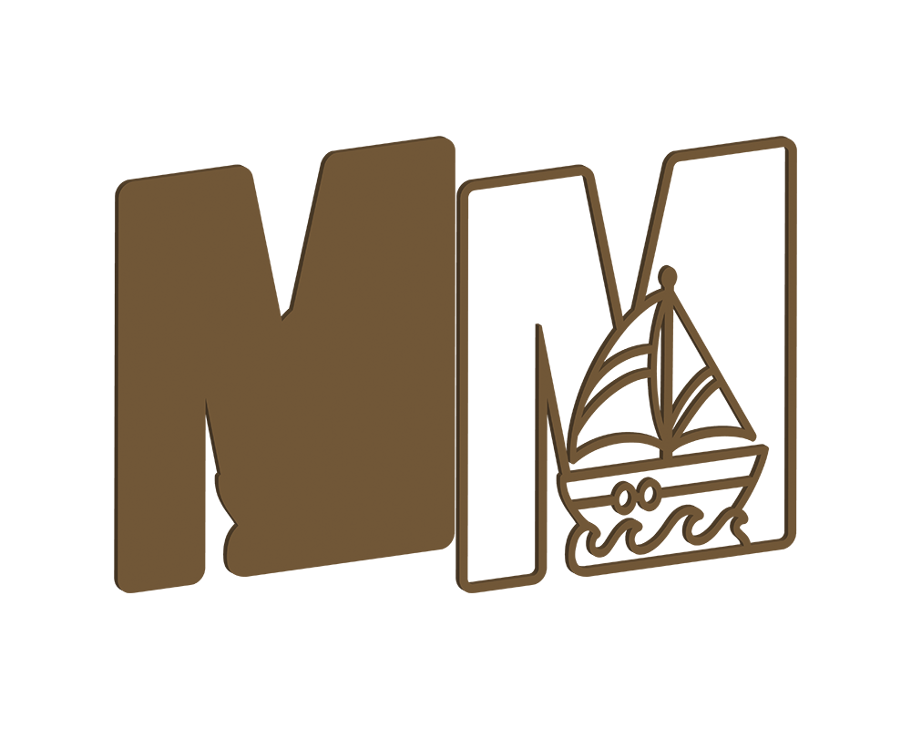 MDF Nautical Themed Letters (A-M)
