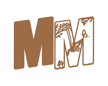 MDF Fairy Themed Letters