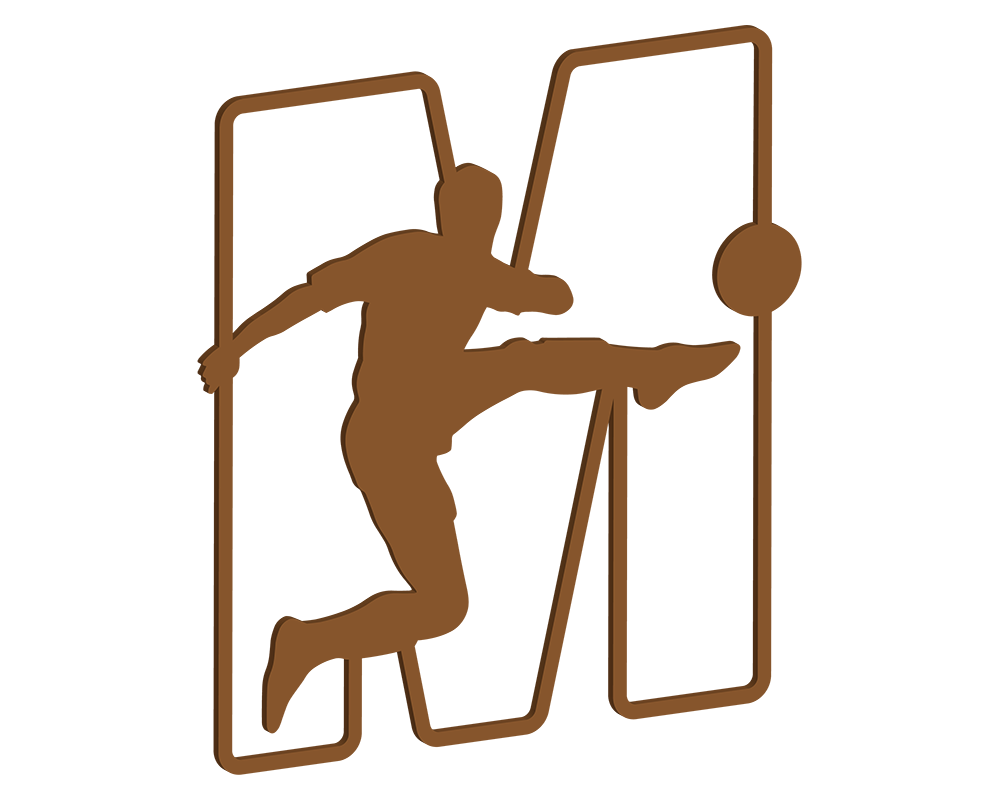 MDF Footballer Themed Letters