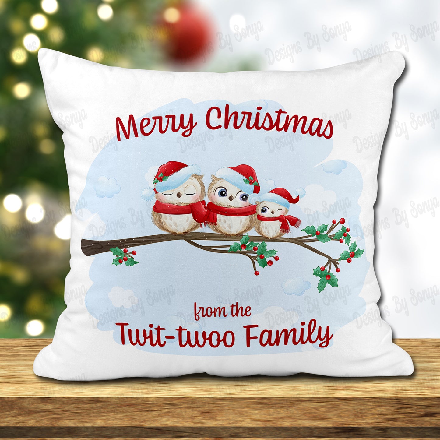 Twit-Twoo Family Christmas Family Design