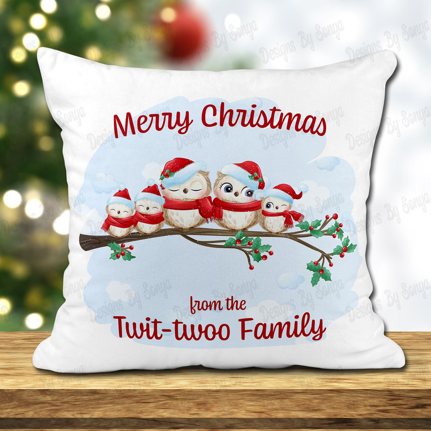 Twit-Twoo Family Christmas Family Design