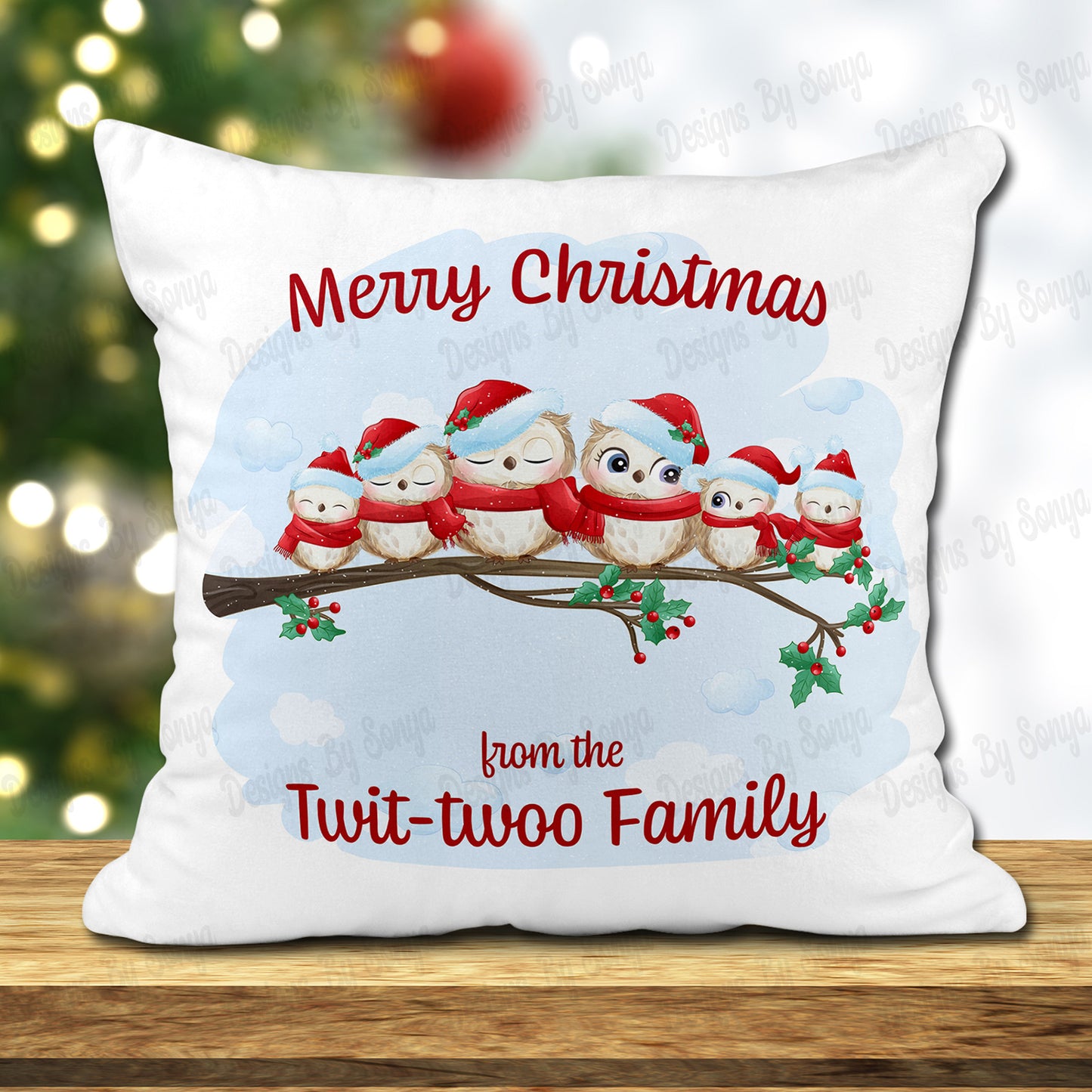 Twit-Twoo Family Christmas Family Design