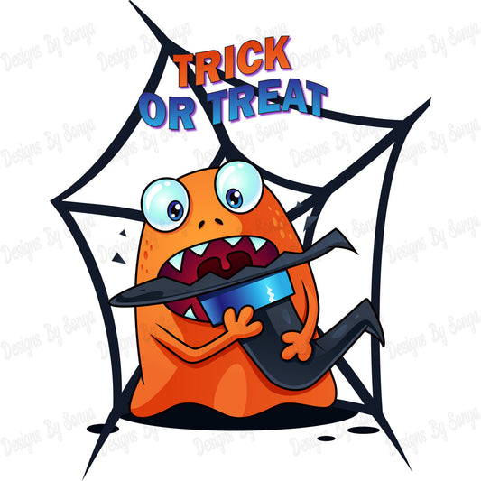 Monster Eating Witches Hat