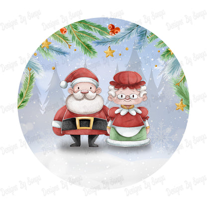 Mr & Mrs Claus Family Design Pack