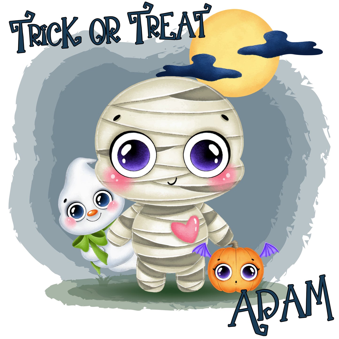 Mummy's Little Haunter Halloween Design