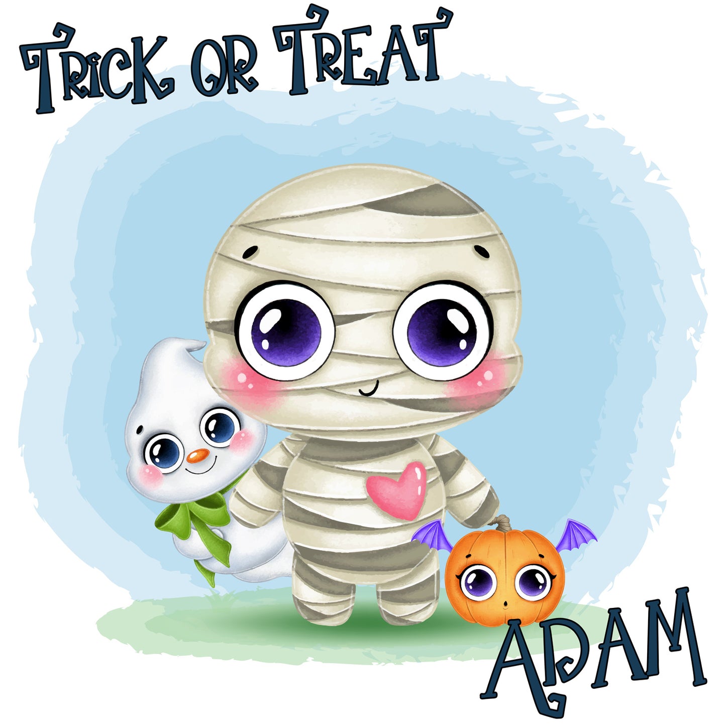 Mummy's Little Haunter Halloween Design