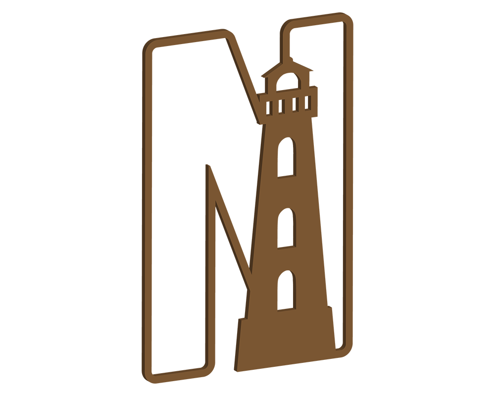 MDF Nautical Themed Letters (N-Z)