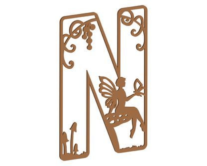 MDF Fairy Themed Letters