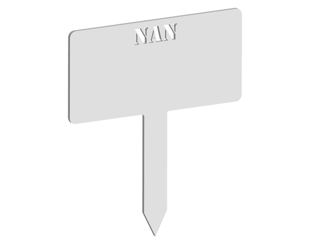 Rectangular Nan Hearts Memorial Plaque