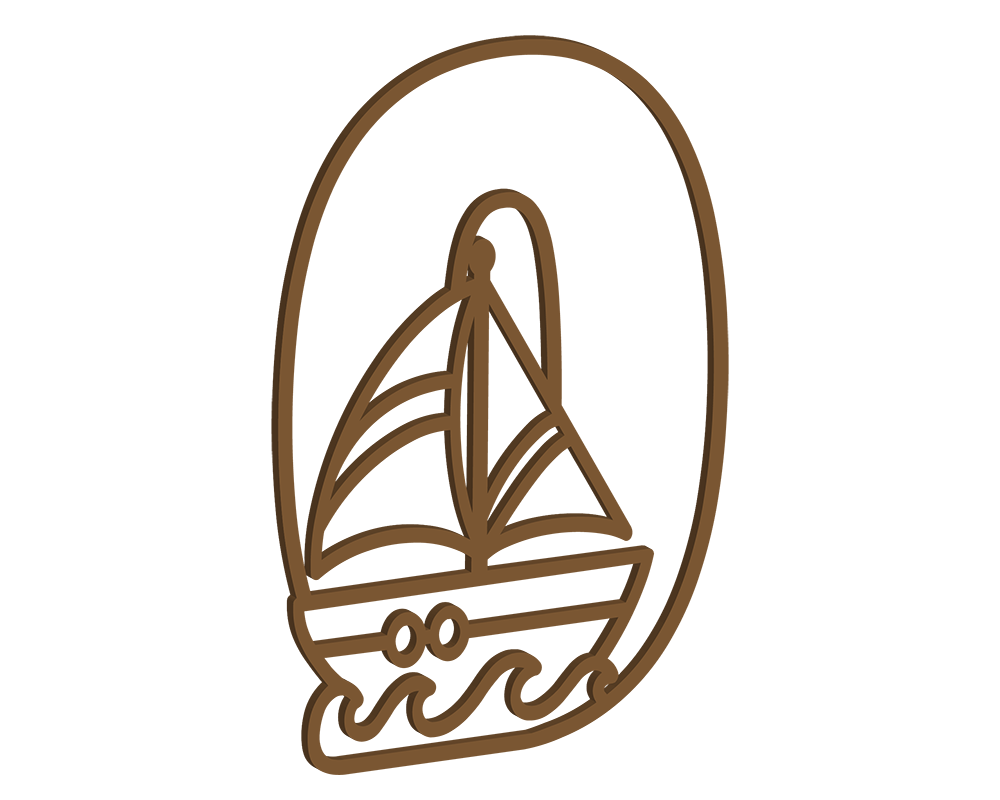 MDF Nautical Themed Letters (N-Z)