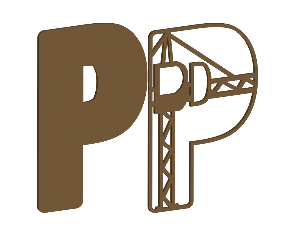 MDF Construction Themed Letters