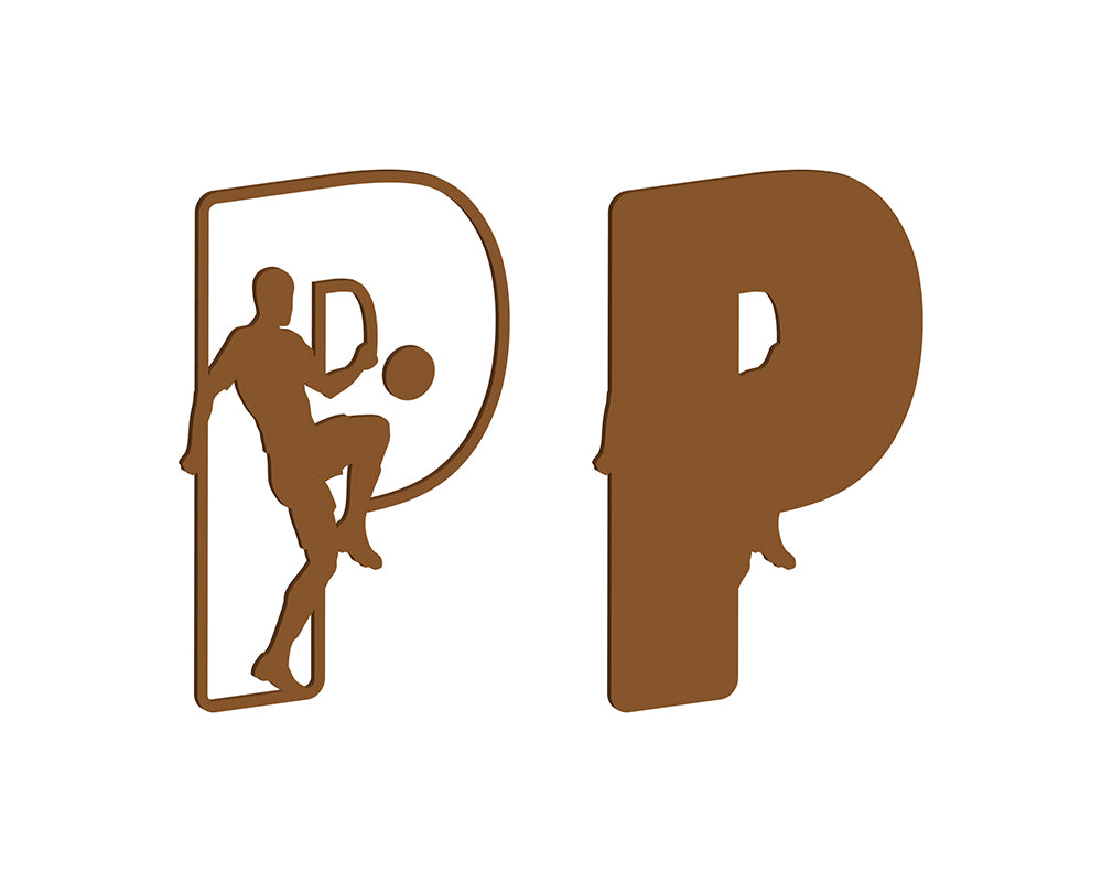 MDF Footballer Themed Letters