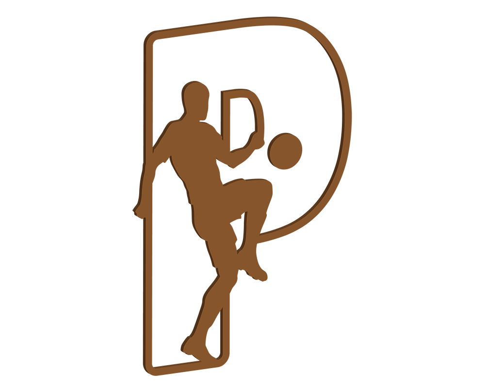 MDF Footballer Themed Letters