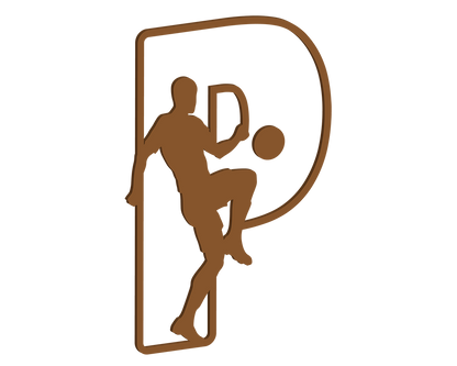 MDF Footballer Themed Letters