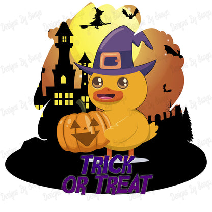 Duck In A Witches Hat