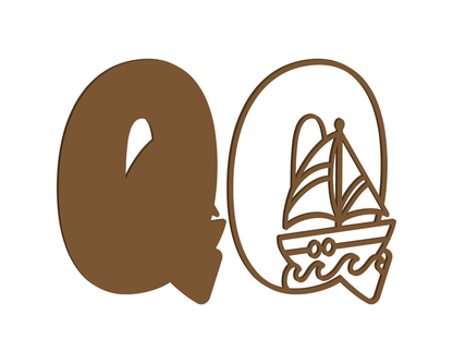 MDF Nautical Themed Letters (N-Z)