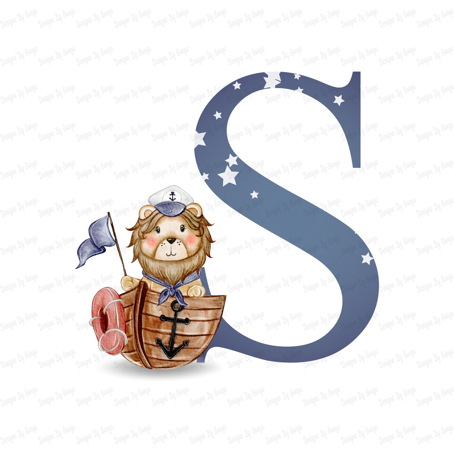 Captain Lion Alphabet