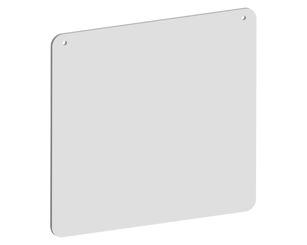 195x180mm Plaque